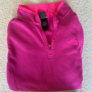 North face fleece quarter zip